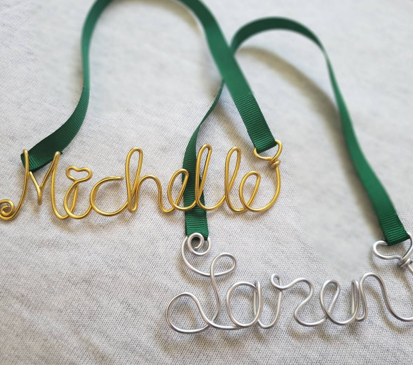 Personalized Christmas Name Ornaments