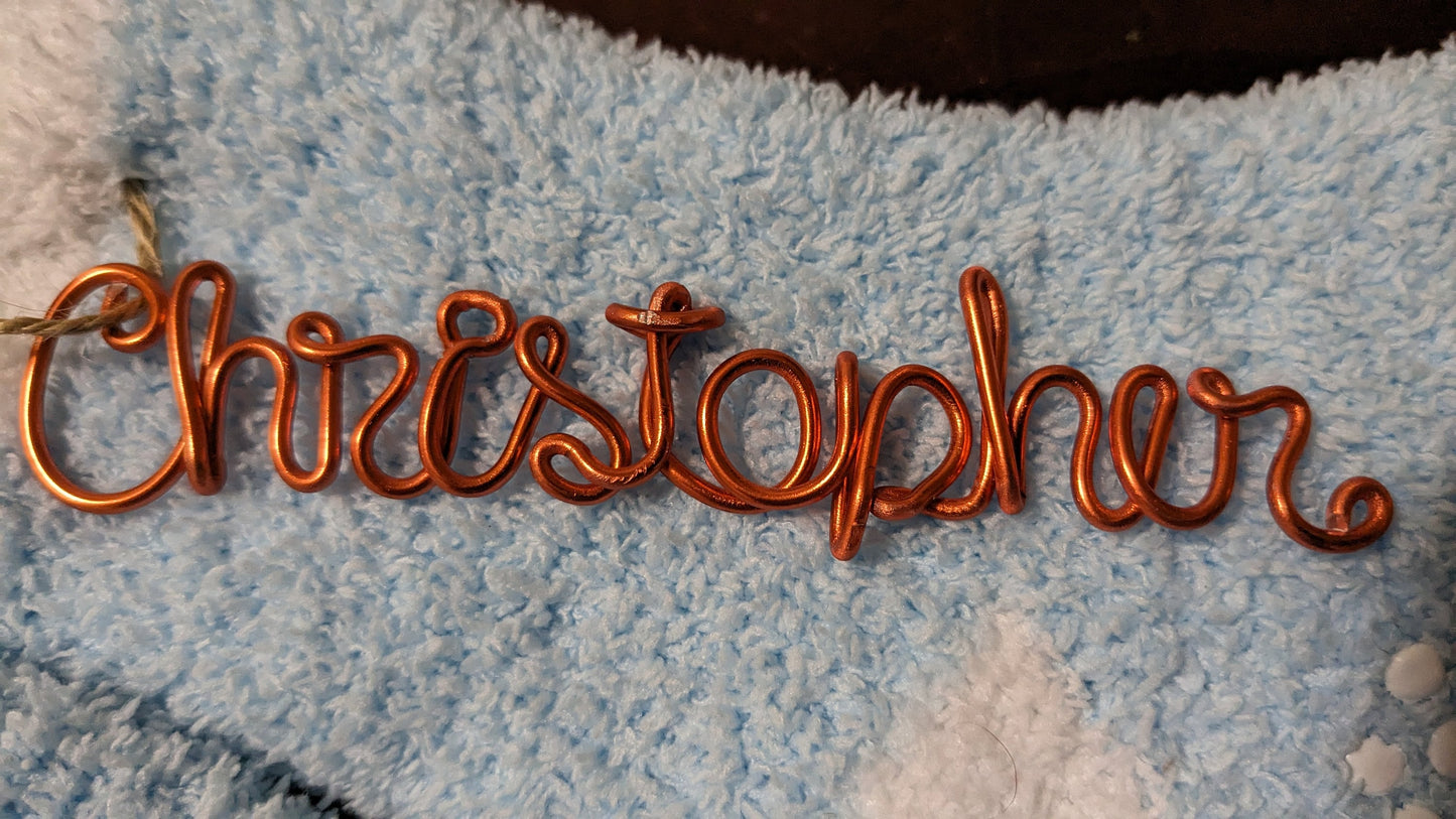 Personalized Christmas Stocking Tags