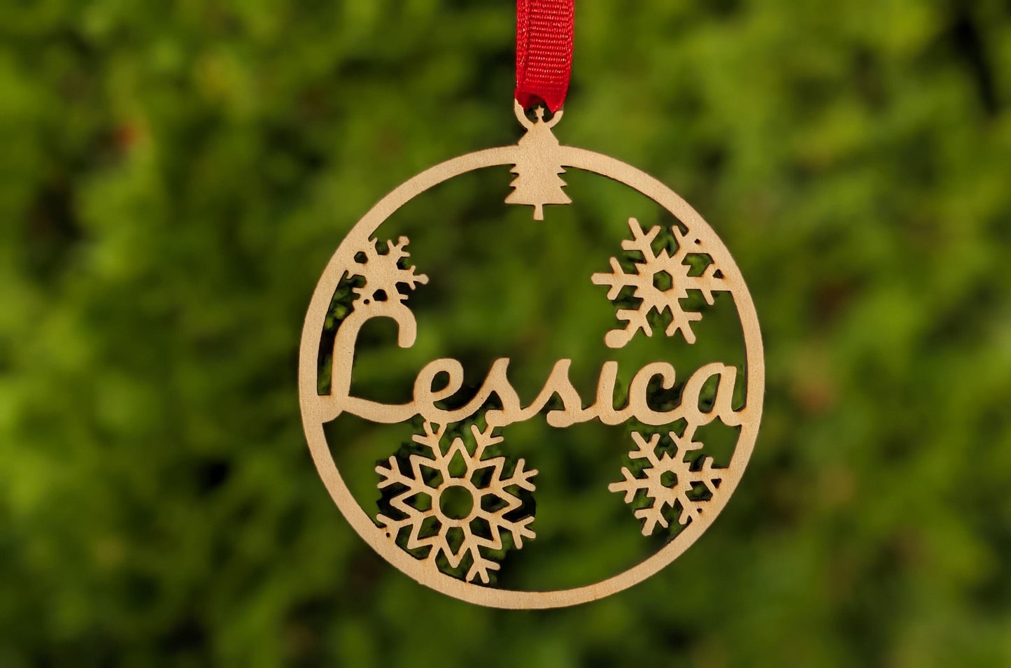 Personalized Christmas Ornament w/ Pet