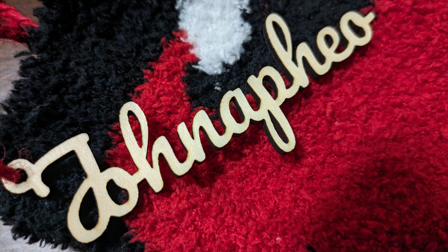 Personalized Christmas Stocking Tags