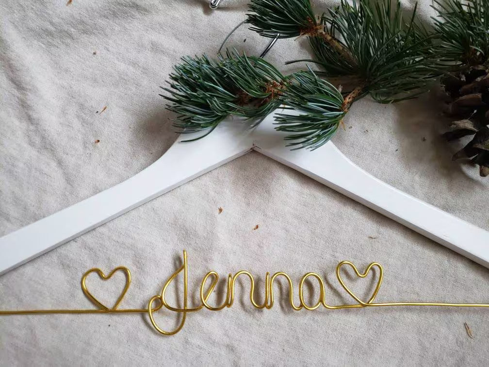 Photographer Exclusives - Personalized Wedding Dress Hanger - Free Shipping